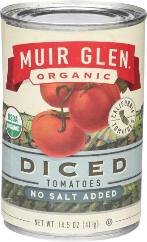 Muir Glen Tomato Ns Diced - 14.5 Oz (12 Units)