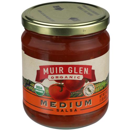 Muir Glen Salsa Medm - 16 Oz (12 Units)