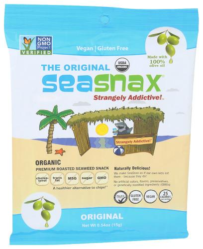 Sea Snax Seaweed Snk Olive 5Ct - 0.54 Oz (16 Units)