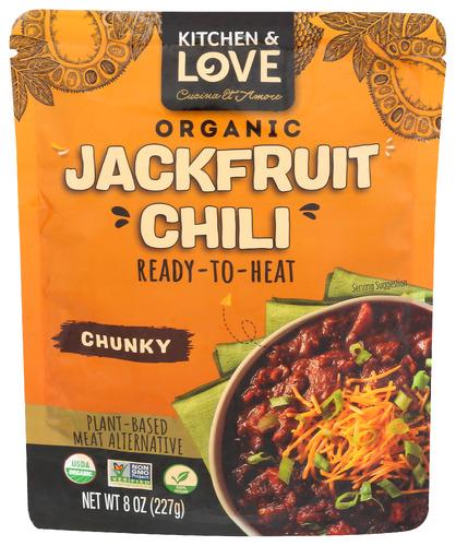 Kitchen And Love Meal Jackfruit Chili Organic - 8 Oz (6 Units)
