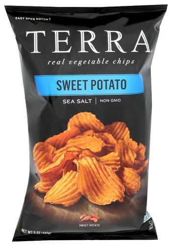Terra Chips Chip Sweet Potato Sea Salt - 5 Oz (12 Units)