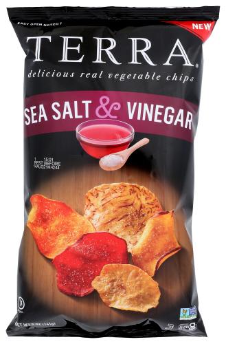 Terra Chips Chips Sea Salt & Vinegar - 5 Oz (12 Units)