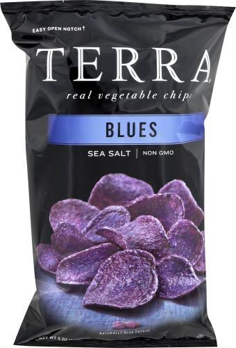 Terra Chips Chip Potato Blue - 5 Oz (12 Units)
