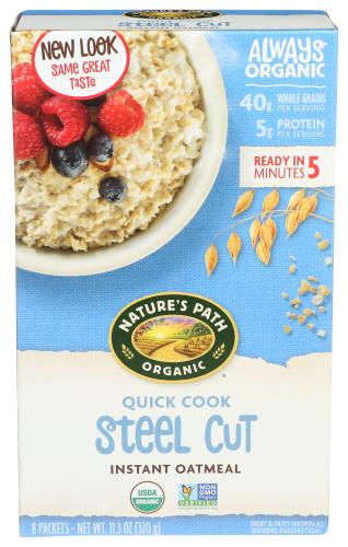 Natures Path Oat Quick Steel Cut Organic - 11.2 Oz (6 Units)