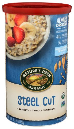 Natures Path Oatmeal Stl Ct Irsh Organic - 30 Oz (6 Units)