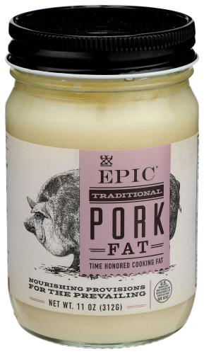 Epic Lard Prk Epic - 11 Oz (6 Units)