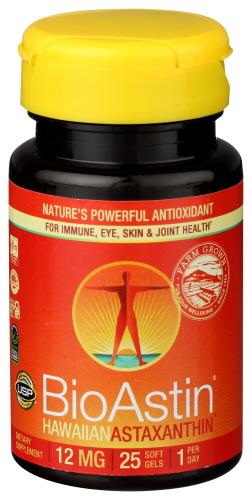 Nutrex Bioastin 12Mg Astaxanthin - 25 Sg (1 Units)