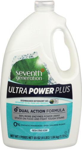 Seventh Generation Dish Gel Ultra Pwr Plus - 65 Oz (6 Units)