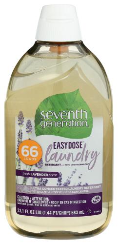 Seventh Generation Laundry Det 8X Lav Vanla - 23.1 Oz (6 Units)