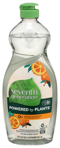 Seventh Generation Dishwash Lmngrass Clement - 19 Fo (6 Units)