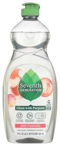 Seventh Generation Dishwash Summer Orchard - 19 Fo (6 Units)