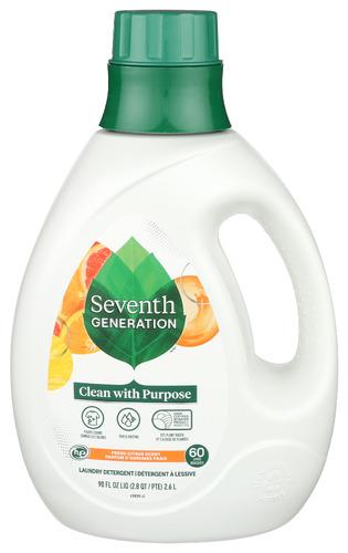 Seventh Generation Liquid Laundry Frsh Citrus - 90 Fo (4 Units)
