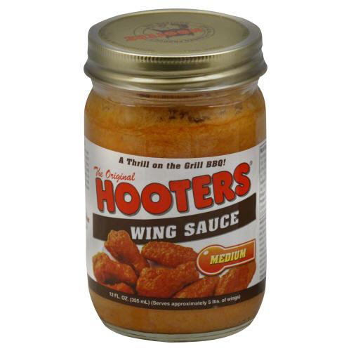 Hooters Sauce Wing Medium - 12 Oz (6 Units)