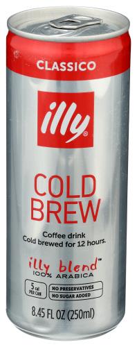 Illycaffe Coffee Rtd Cold Brew - 8.5 Fo (12 Units)
