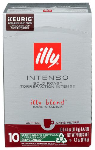 Illycaffe Coffee Kcup Dark Roast - 10 Pc (6 Units)
