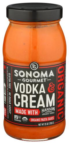 Sonoma Gourmet Sauce Pasta Vodka Cream - 25 Oz (6 Units)