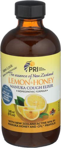 Pri Cough Elixir Lmn Mnka Honey - 8 Fo (1 Units)