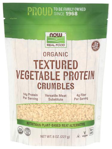 Now Vegetable Protien Grnules Organic - 8 Oz (1 Units)