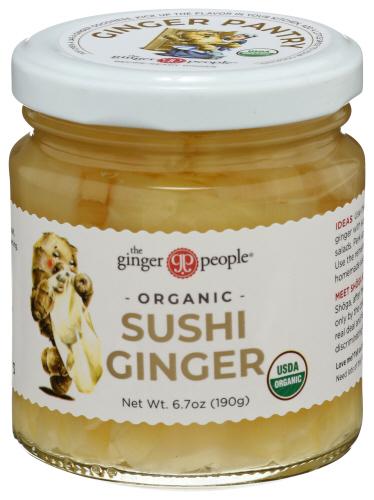 Ginger People Ginger Sushi Pickled - 6.7 Oz (12 Units)