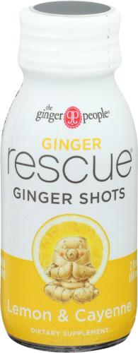 Ginger People Shot Rescue Lmn Cyne Gngr - 2 Oz (12 Units)
