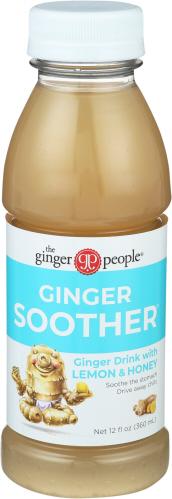 Ginger People Water Ginger Soother W Honey&Lmn - 12 Fo (24 Units)