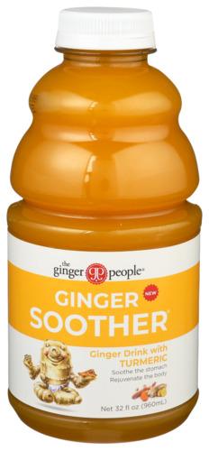 Ginger People Bev Gngr Turmeric Soother - 32 Oz (12 Units)