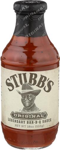 Stubbs Sauce Bbq Origional - 18 Oz (6 Units)