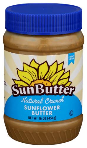 Sunbutter Natural Nut Butter Sunflwr Crunchy - 16 Oz (6 Units)