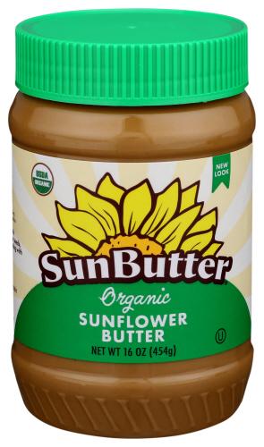 Sunbutter Natural Nut Butter Sunflower Ntrl Organic - 16 Oz (6 Units)