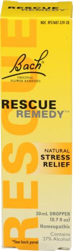 Nelson Bach Rescue Remedy - 20 Ml (6 Units)