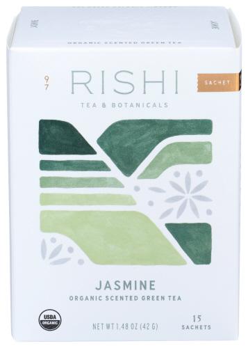 Rishi Tea Tea Jasmine Green 15Ct - 36 Gm (6 Units)