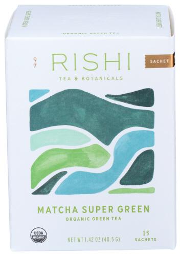 Rishi Tea Tea Matcha Spr Grn 15Ct - 34.5 Gm (6 Units)