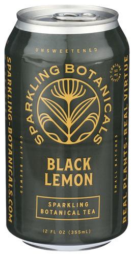 Rishi Tea Bev Sprklg Black Lemon - 12 Fo (12 Units)
