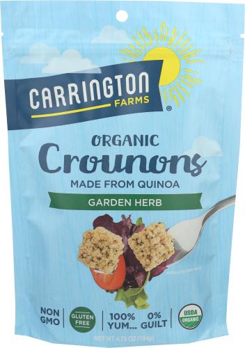 Carrington Farms Crounons Garden Herb - 4.75 Oz (6 Units)