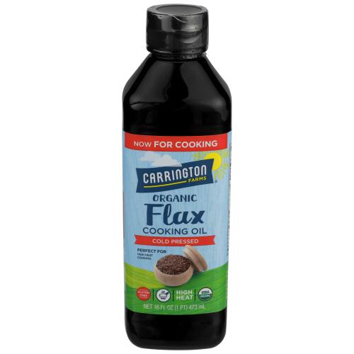 Carrington Farms Oil Cooking Flax Organic - 16 Fo (6 Units)