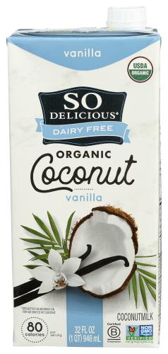 So Delicious Bev Milk Coconut Vnlla Organic - 32 Fo (12 Units)