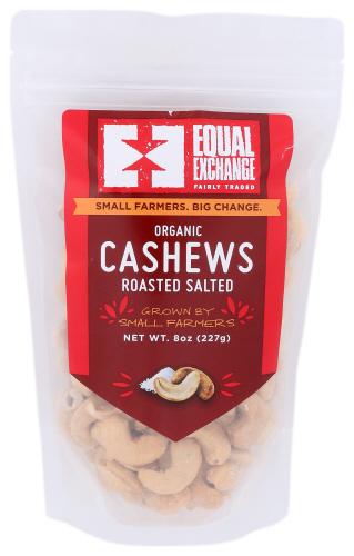 Equal Exchange Cashews Roasted Sltd Organic - 8 Oz (6 Units)