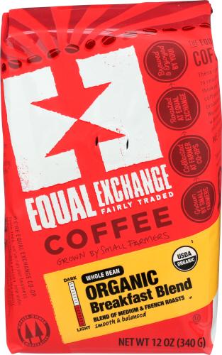 Equal Exchange Coffee Whlbn Brkfast Organic - 12 Oz (6 Units)