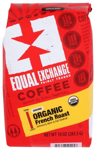 Equal Exchange Coffee Grnd French Rst Organic - 10 Oz (6 Units)