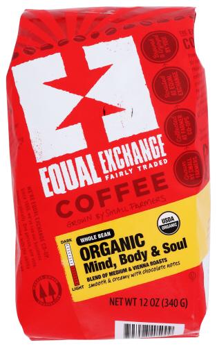 Equal Exchange Coffee Whlbn Mind Bd Organic - 12 Oz (6 Units)