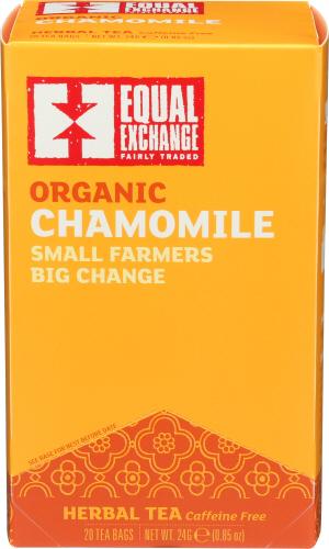 Equal Exchange Tea Chamomile Organic - 20 Bg (6 Units)