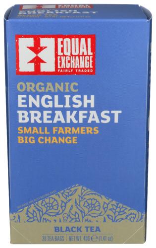 Equal Exchange Tea Englsh Breakfast Organic - 20 Bg (6 Units)