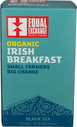 Equal Exchange Tea Irish Breakfast Organic - 20 Bg (6 Units)