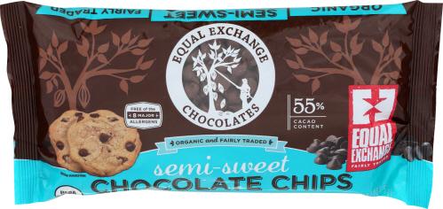 Equal Exchange Chips Semi Sweet Organic - 10 Oz (12 Units)