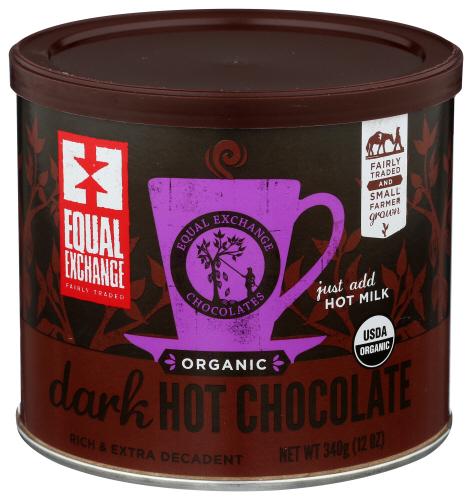 Equal Exchange Hot Chocolate Dark Organic - 12 Oz (6 Units)