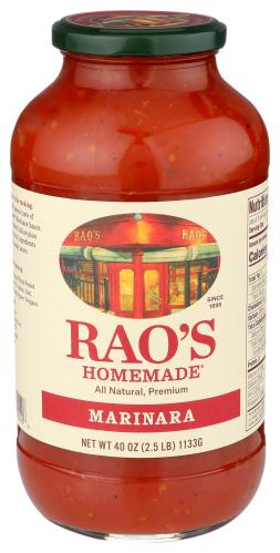 Raos Sauce Marinara Homemade - 40 Oz (6 Units)