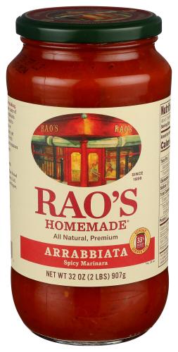 Raos Sauce Arrabbiata - 32 Oz (6 Units)