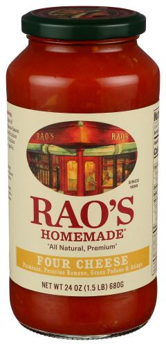Raos Sauce 4 Cheese - 24 Oz (12 Units)