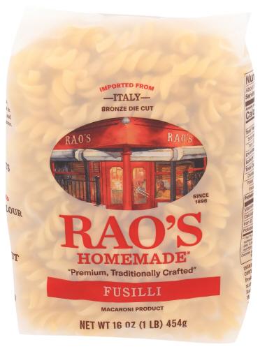 Raos Pasta Fusilli - 16 Oz (6 Units)