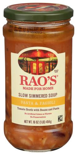 Raos Soup Rte Pasta Fagioli - 16 Oz (6 Units)